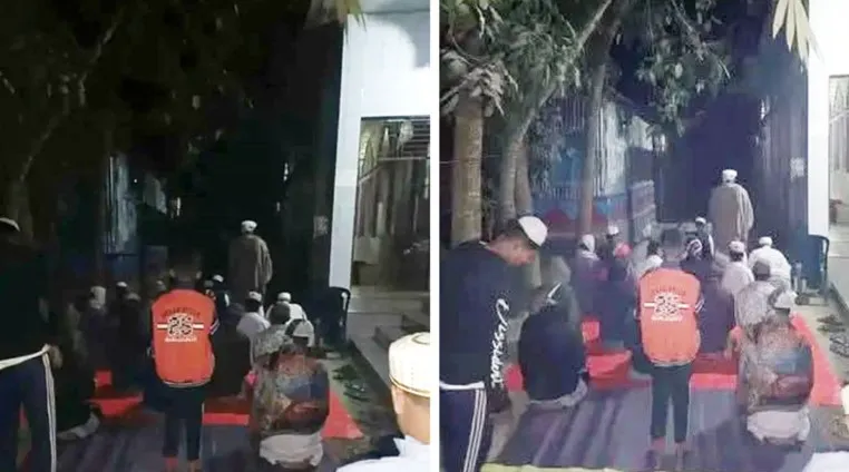 ইমাম নিয়ে দ্বন্দ্বে মসজিদে তালা, বাইরে নামাজ পড়লেন মুসল্লিরা